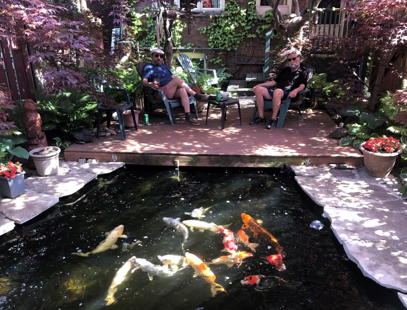 Pond - Dino &amp; Bill May 2022